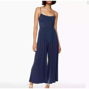 Wilfred Market Jumpsuit Fit-and-flare Wide-leg Jersey Soft Stretch black sz M